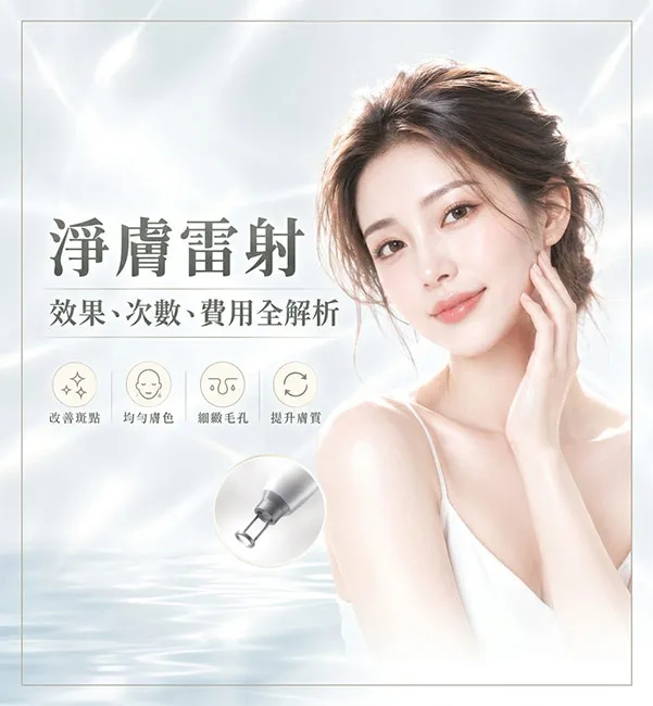 青埔淨膚雷射推薦：中壢醫美診所效果次數-費用全解析